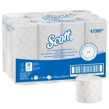 Scott Pro Paper Core Standard Roll Toilet Paper - 47305