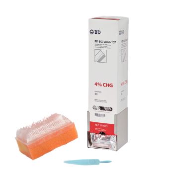 BD E-Z Scrub 107 Surgical Brush with Chlorhexidine Gluconate - 371073