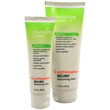 Secura Moisturizing Cream, 3 and 6.5 Ounce Tube