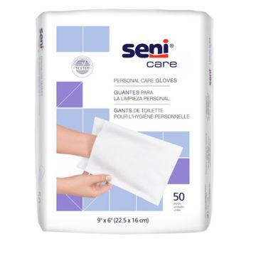 Seni Care Disposable Wash Glove