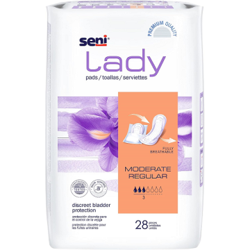 Regular, Moderate Absorbency - 10 Inches