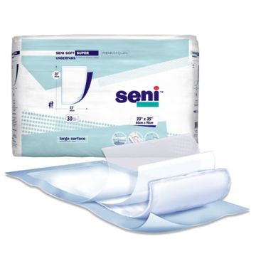 Seni Soft Super Disposable Underpad - Moderate Absorbency