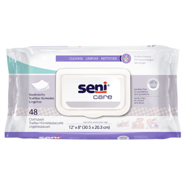 Seni Care Disposable Rinse-Free Bath Wipe
