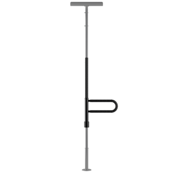 grey titan pole with rotobar