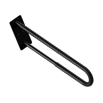 Black SafetyGrip Friction Grab Bar
