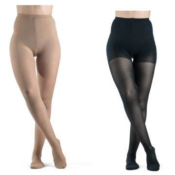 Sigvaris 781P Eversheer 15-20 mmHg Compression Pantyhose, Open Toe