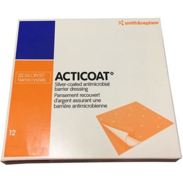 Smith and Nephew Acticoat Silver-Coated