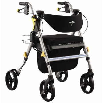 silver rollator detail image