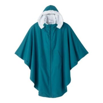 Silverts Luxurious Fur-Lined Winter Wheelchair Cape For Women