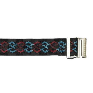 Skil-Care 252020 Geo-Pattern Gait Belt with Metal Buckle