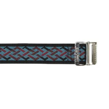 Skil-Care 252023 Geo-Pattern Gait Belts with Metal Buckle