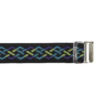 Skil-Care 252026 Geo-Pattern Gait Belts with Metal Buckle
