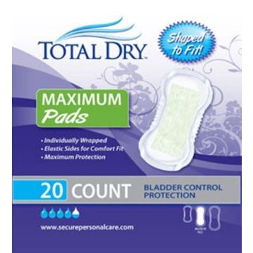 TotalDry Maximum Pads