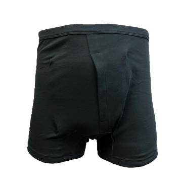 Boxer briefs with slit