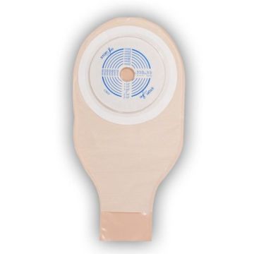 ActiveLife One-Piece Pre-Cut Drainable Pouch with Stomahesive Skin Barrier
