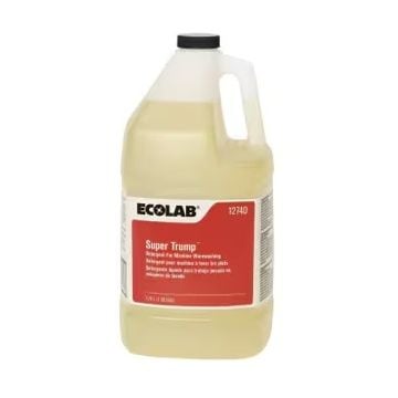 Ecolab Super Trump Dish Detergent - 1 Gal. Jug