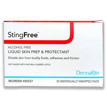 StingFree Skin Prep Wipes
