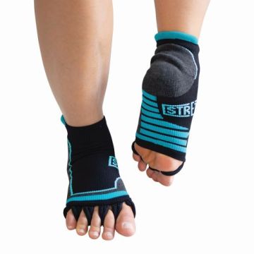 PMT Stretch Toe Separator Traction and Alignment Socks for Bunion Relief