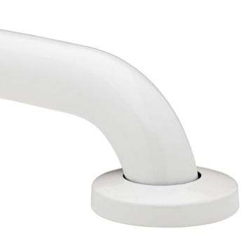 36 Inch Super Grip White Grab Bar