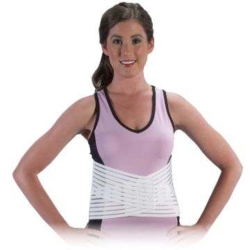 Bilt-Rite Breathe-Rite Back Support - White