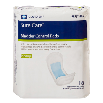 1140A SureCare Bladder Control Pads