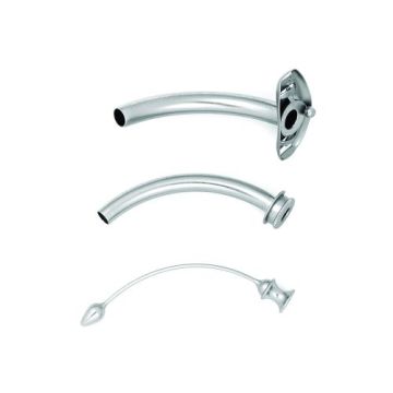 Teleflex Stainless Steel Jackson Improved Tracheostomy Tube