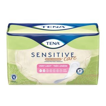 TENA Sensitive Care Extra Coverage - Very Light Bladder Control Pads 
