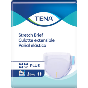 TENA Stretch Plus Incontinence Briefs