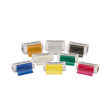 TheraBand Progressive Resistance Bands, 8 Levels