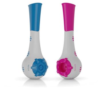 Pink and Blue