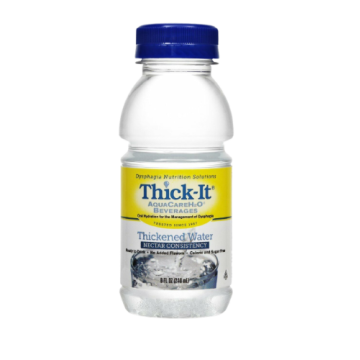 Thickened Water - Nectar Consistency, 8 oz Bottle