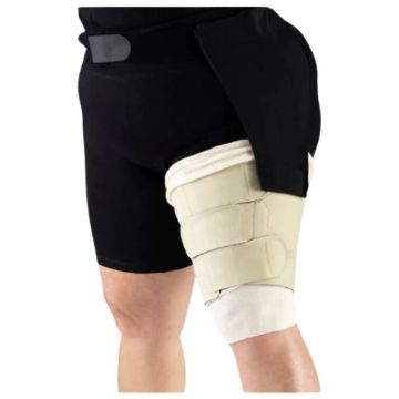 Thigh, Medium, Right, Tall, Beige