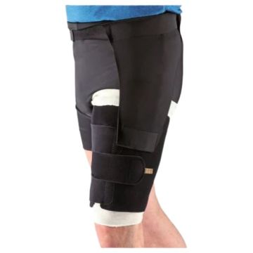 Thigh, Small, Left, Regular, Black