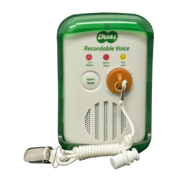 FallGuard Dual Fall Monitor Pull String Magnet Alarm 