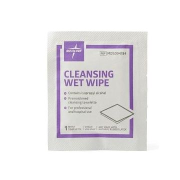 Medline Cleansing Wet Wipes