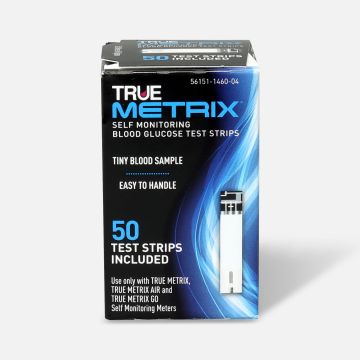 True Metrix Self Monitoring Blood Glucose Test Strips 