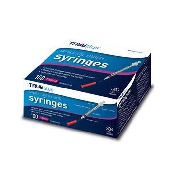Trueplus Single-Use Insulin Syringe