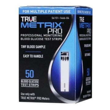 True Metrix Pro BLood Glucose Test Strips