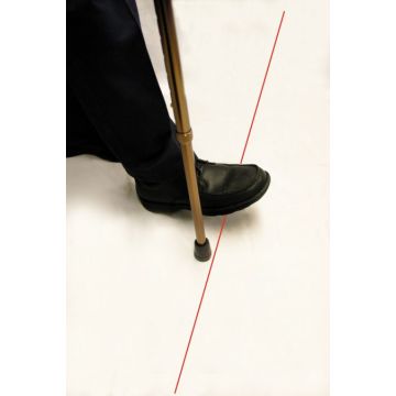 U-Step Laser Cane In Use