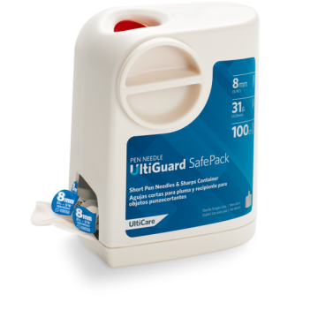 UltiGuard SafePack with Short Needles (8 mm, 31 Gauge)