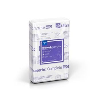 Ultrasorbs Complete Underpad packaging