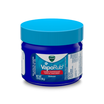 Vicks VapoRub Cough Suppressant Topical Analgesic Ointment