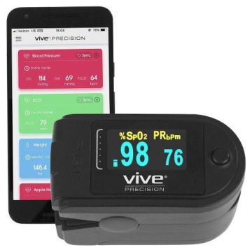 Vive Health Precision Finger Pulse Oximeter
