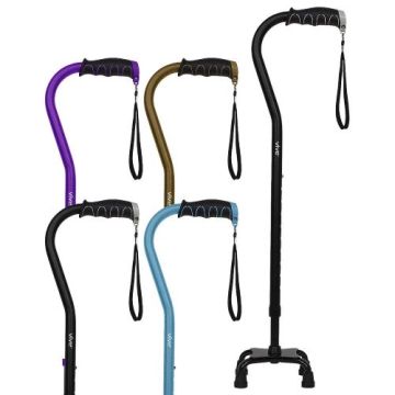 Vive Adjustable Quad Cane