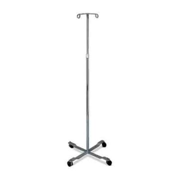 Medline Chrome Four Leg IV Pole MDS80441