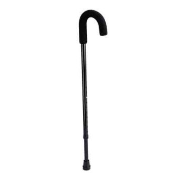 Medline Hooked Standard Aluminum Cane