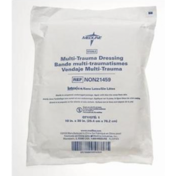 Medline Multi-Trauma Abdominal Pads NON21459 | 10 x 30 Inch | Sterile