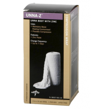 Unna-Z Zinc Boot Bandages, Latex Free