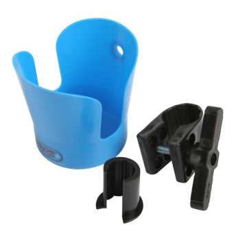 Medline Cup Holder for Wheelchairs, Black, Grey, Burgundy, or Teal