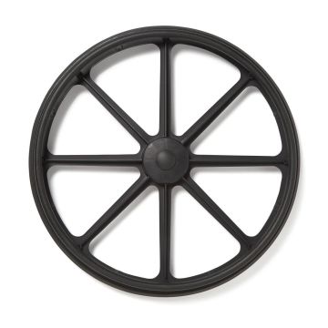 24 inch rear wheel with hand rim detail image